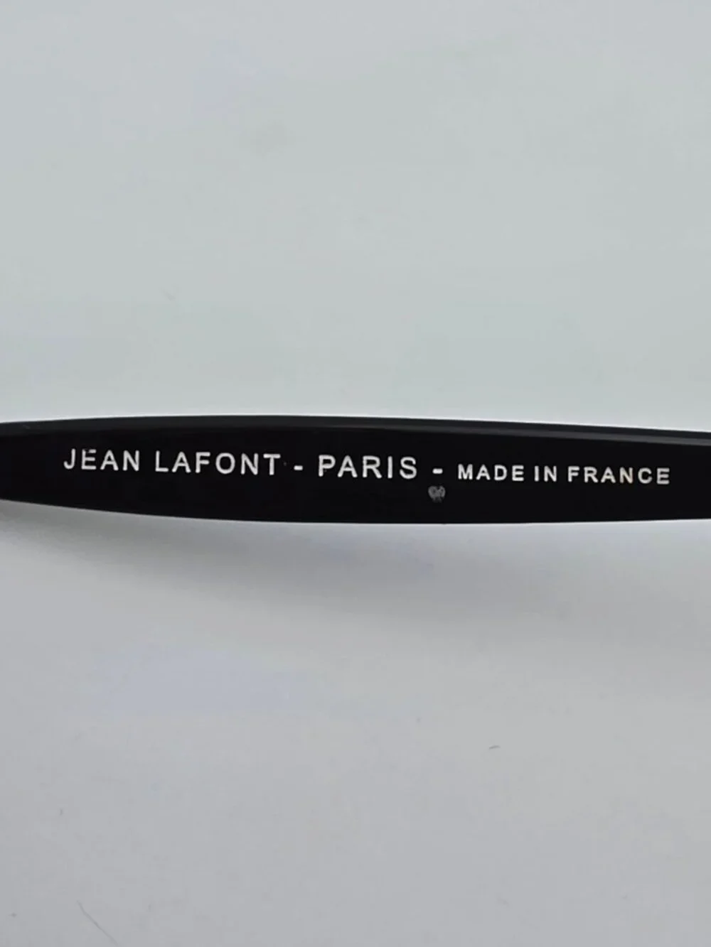 Jean Lafont Paris Saveur 100 Black Leopard Cat Eye Eyeglasses Frame w/ Case 53mm